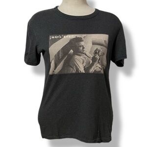Vintage Dolce & Gabbana James Dean Grey T-Shirt  Women's SMALL